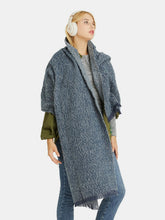 Load image into Gallery viewer, Raw Hem Heathered Polyester Scarf (multiple color options)
