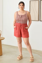 Load image into Gallery viewer, Chillax Comfort Drawstring Elastic Waist Shorts with Pockets (2 color options)

