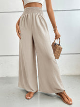 Load image into Gallery viewer, Perfee Wide Leg Pants with Pockets (multiple color options)
