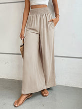 Load image into Gallery viewer, Perfee Wide Leg Pants with Pockets (multiple color options)
