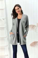 Load image into Gallery viewer, Cable-Knit Open Front Long Sleeve Cardigan (multiple color options)
