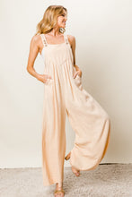 Load image into Gallery viewer, Texture Sleeveless Wide Leg Jumpsuit
