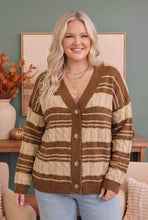 Load image into Gallery viewer, Stripe a Pose Knit Cardigan
