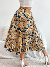 Load image into Gallery viewer, Printed Elastic Waist Midi Skirt (multiple color/print options)
