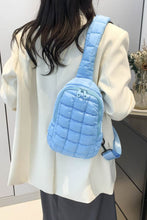 Load image into Gallery viewer, Quilted Nylon Crossbody  Bag  (multiple color options)
