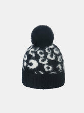 Load image into Gallery viewer, Leopard Hat with Pompom (multiple color options)
