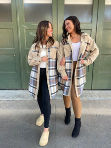 Durham Plaid Jacket (2 color options)