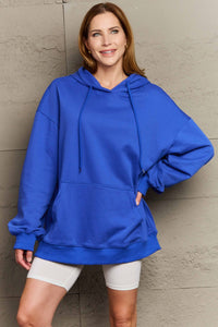 Drawstring Long Sleeve Hoodie (multiple color options)