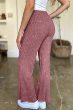 Load image into Gallery viewer, Ribbed High Waist Flare Pants (multiple color options)
