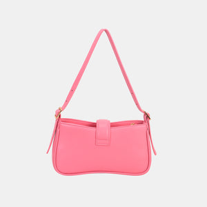 David Jones PU Leather Shoulder Bag (multiple color options)