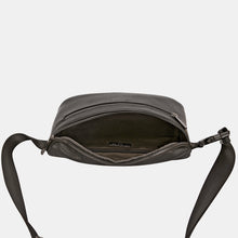 Load image into Gallery viewer, David Jones PU Leather Double Zipper Adjustable Belt Bag
