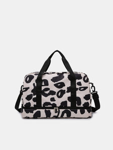 Oxford Cloth Leopard Travel Bag (multiple color options)