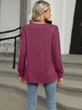 Load image into Gallery viewer, Round Neck Long Sleeve Top (multiple color options)
