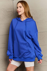 Drawstring Long Sleeve Hoodie (multiple color options)