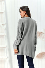 Load image into Gallery viewer, Cable-Knit Open Front Long Sleeve Cardigan (multiple color options)
