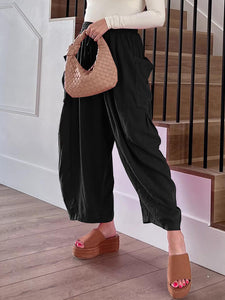 Wide Leg Pants with Pockets (multiple color options)