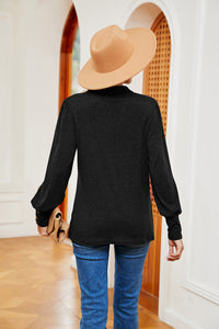 Johnny Collar Long Sleeve Top (multiple color options)