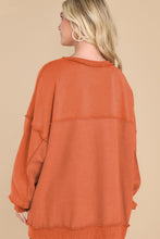 Load image into Gallery viewer, Exposed Seam Long Sleeve Sweatshirt (multiple color options)
