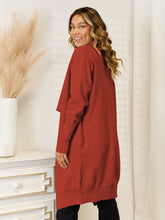 Load image into Gallery viewer, Long Sleeve Open Front Longline Cardigan (multiple color options)
