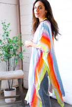 Load image into Gallery viewer, Caught in Technicolor Open Kimono
