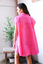 Load image into Gallery viewer, In A Pink Martini Mood Sequin T Shirt Dress
