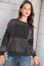 Load image into Gallery viewer, Lazy Daisies Charcoal Pullover
