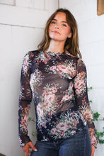 Load image into Gallery viewer, In a Dark Romance Sheer Blouse
