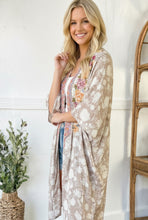Load image into Gallery viewer, Golden Meadow Embroidered Kimono
