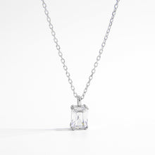 Load image into Gallery viewer, 925 Sterling Silver Zircon Pendant Necklace
