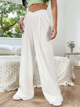 Load image into Gallery viewer, Elastic Waist Wide Leg Pants (multiple color options)
