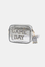 Load image into Gallery viewer, GAME DAY Stadium Approved Transparent Crossbody Bag (multiple color options)
