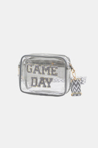 GAME DAY Stadium Approved Transparent Crossbody Bag (multiple color options)