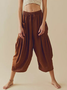 Wide Leg Pants with Pockets (multiple color options)