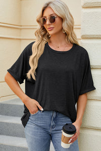 Round Neck Half Sleeve T-Shirt (multiple color options)