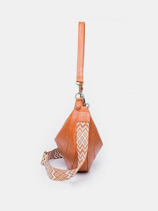 PU Leather Removable Strap Crossbody Bag (multiple color options)