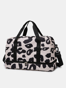 Oxford Cloth Leopard Travel Bag (multiple color options)