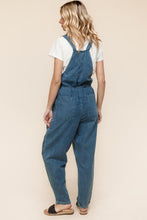 Load image into Gallery viewer, Weekend Ready Cotton Denim Baggy Leg Bib Overall Jumper

