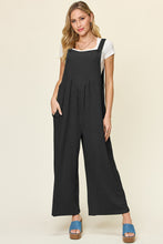 Load image into Gallery viewer, Texture Sleeveless Wide Leg Overall (multiple color options)
