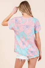 Load image into Gallery viewer, Floral Short Sleeve Top
