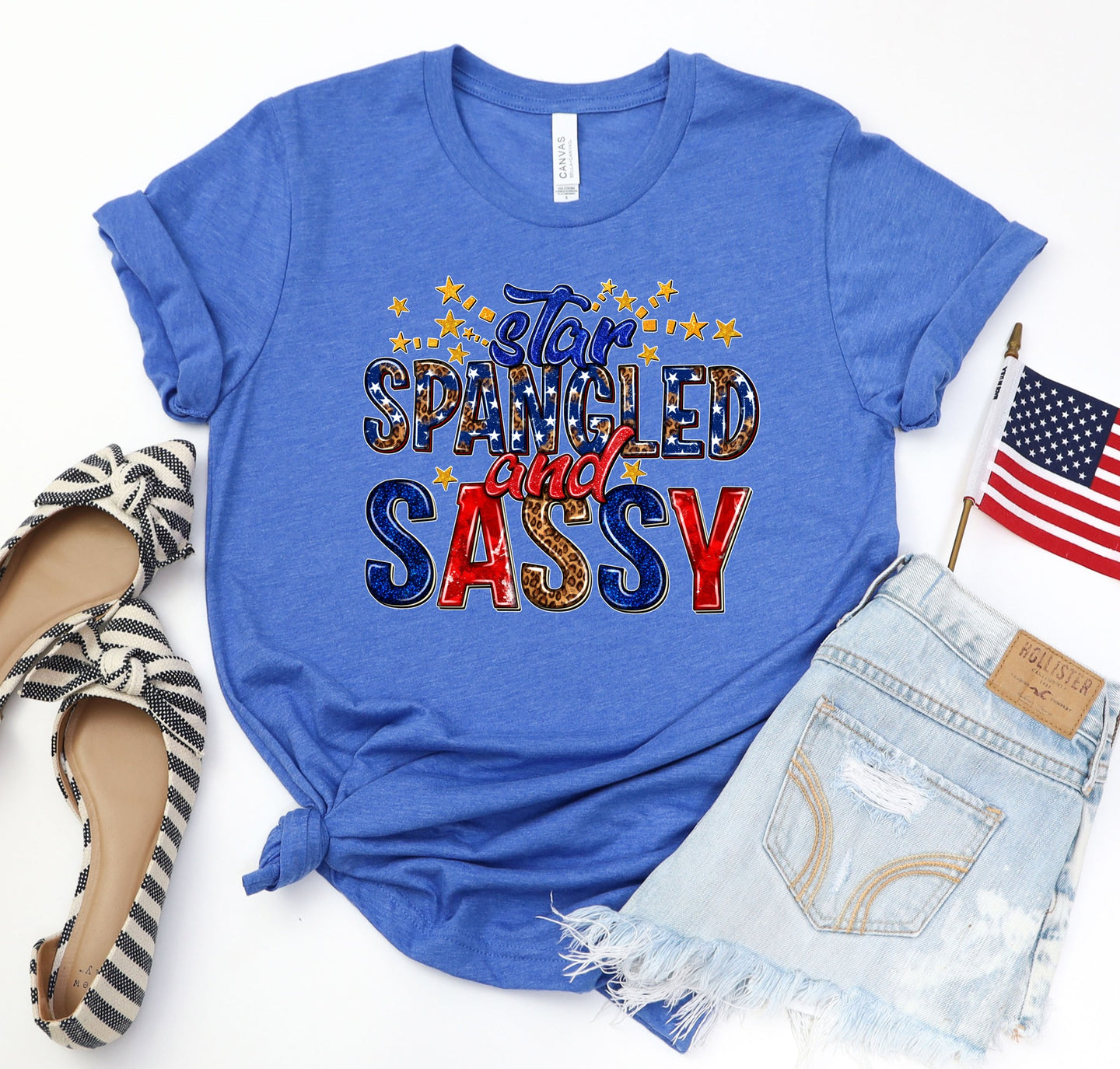 Star Spangled and Sassy Graphic T-Shirt