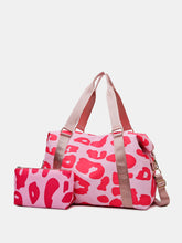 Load image into Gallery viewer, Oxford Cloth Leopard 2-Piece Bag Set (multiple color options)
