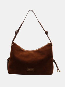 Suede Large Shoulder Bag (multiple color options)