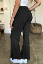 Load image into Gallery viewer, Ribbed High Waist Flare Pants (multiple color options)
