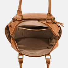 Load image into Gallery viewer, David Jones Zipper PU Leather Handbag (2 color options)
