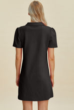 Load image into Gallery viewer, Texture Short Sleeve Dress (multiple color options)
