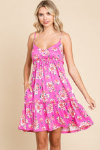 Load image into Gallery viewer, Floral Ruffled Cami Dress
