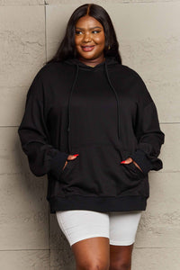 Drawstring Long Sleeve Hoodie (multiple color options)