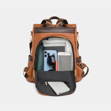 Load image into Gallery viewer, PU Leather Backpack Bag (multiple color options)
