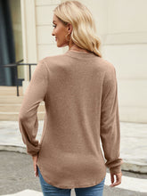 Load image into Gallery viewer, Round Neck Long Sleeve Top (multiple color options)
