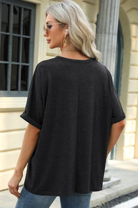 Round Neck Half Sleeve T-Shirt (multiple color options)